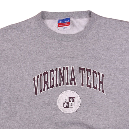 Womens UK Size 2XL Champion Grey Pullover Sweatshirt