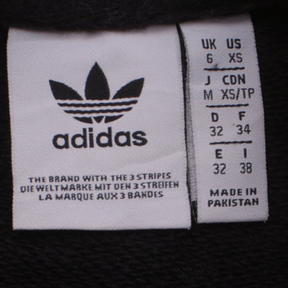 Womens UK Size XS adidas Black Pullover Sweatshirt