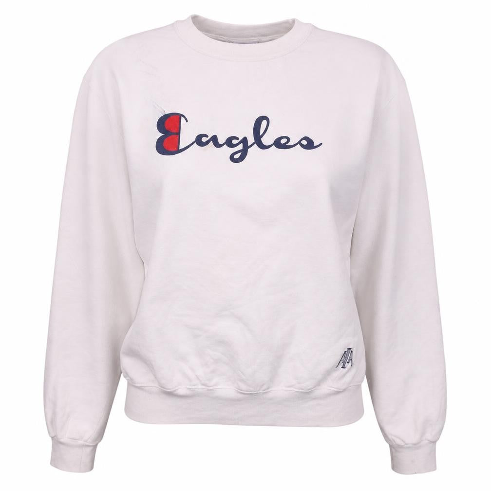 Womens UK Size M Champion White Pullover Sweatshirt