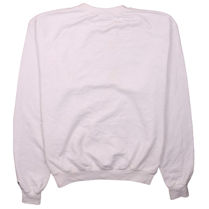 Womens UK Size M Champion White Pullover Sweatshirt