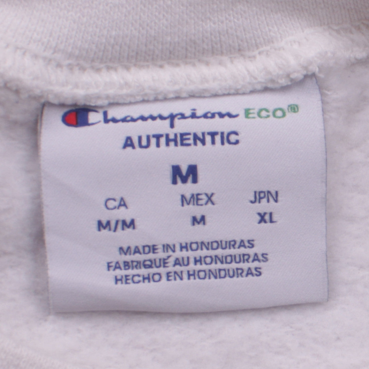 Womens UK Size M Champion White Pullover Sweatshirt