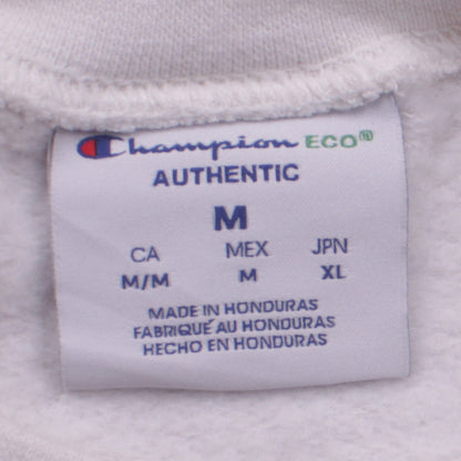 Womens UK Size M Champion White Pullover Sweatshirt