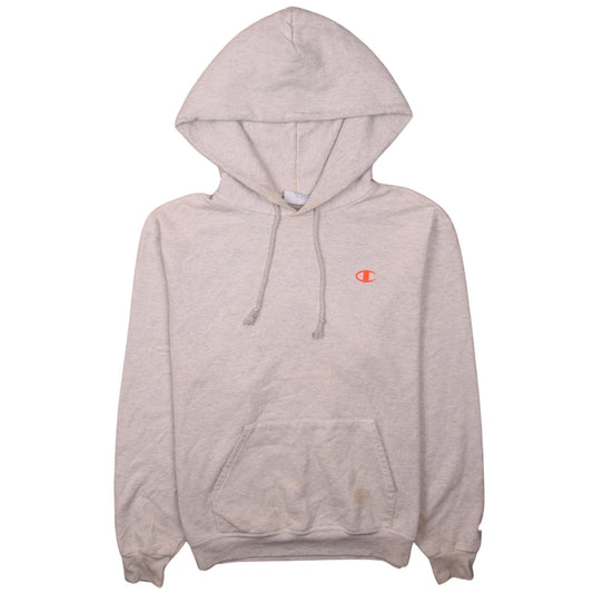 Womens UK Size S Champion Beige Pullover Hoodie