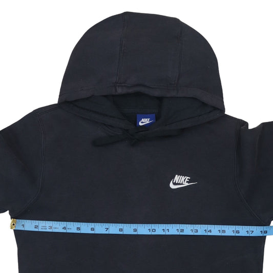 Womens UK Size XS Nike Black Pullover Hoodie