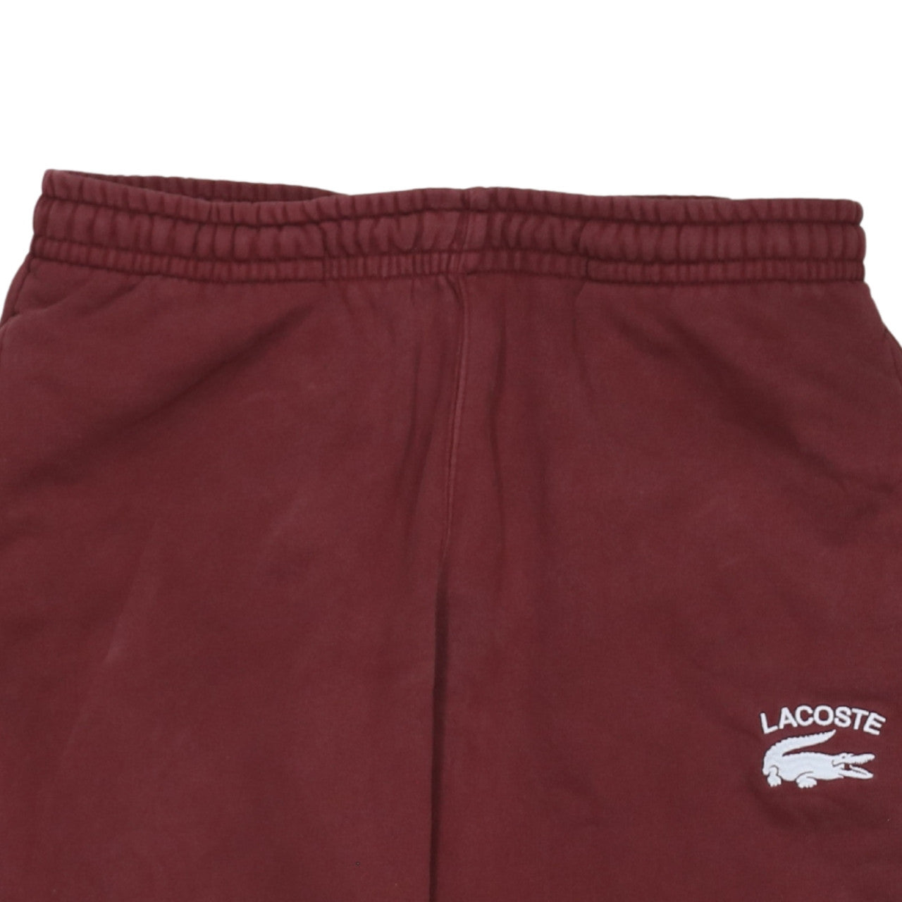 Mens UK Size M Lacoste Tapered Fit Sweatpants Brown Trousers