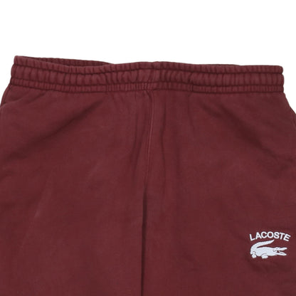 Mens UK Size M Lacoste Tapered Fit Sweatpants Brown Trousers