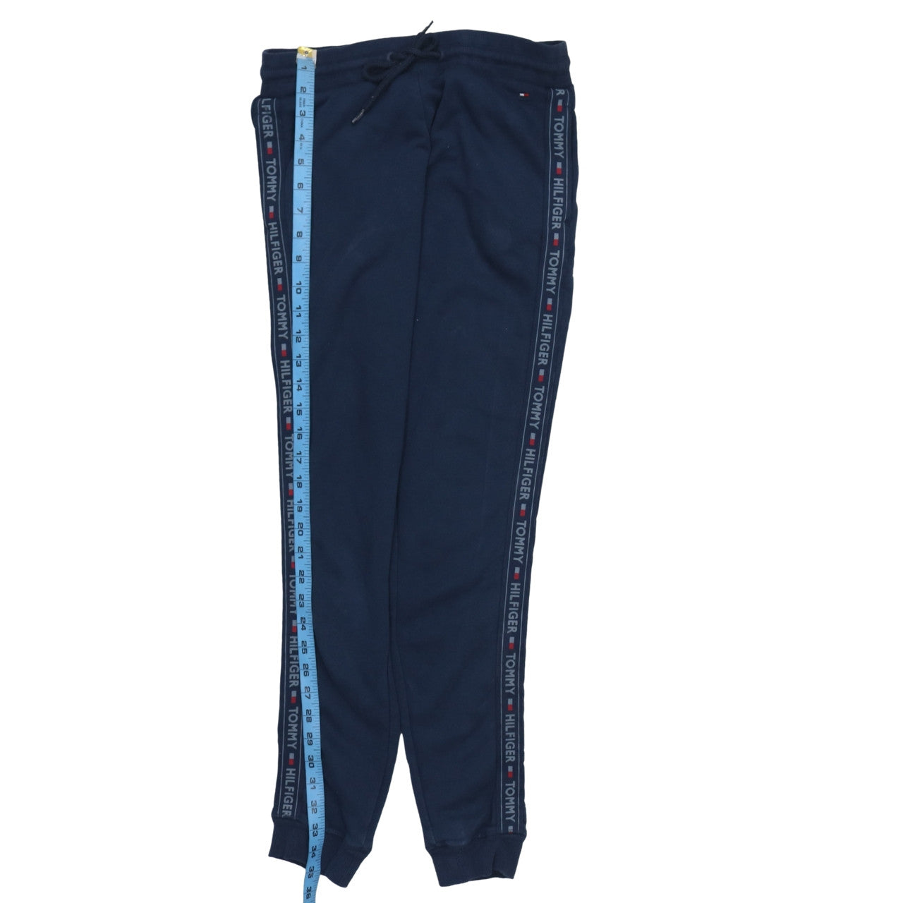 Boys UK Size S Tommy Hilfiger Regular Fit Jogger Blue Trousers
