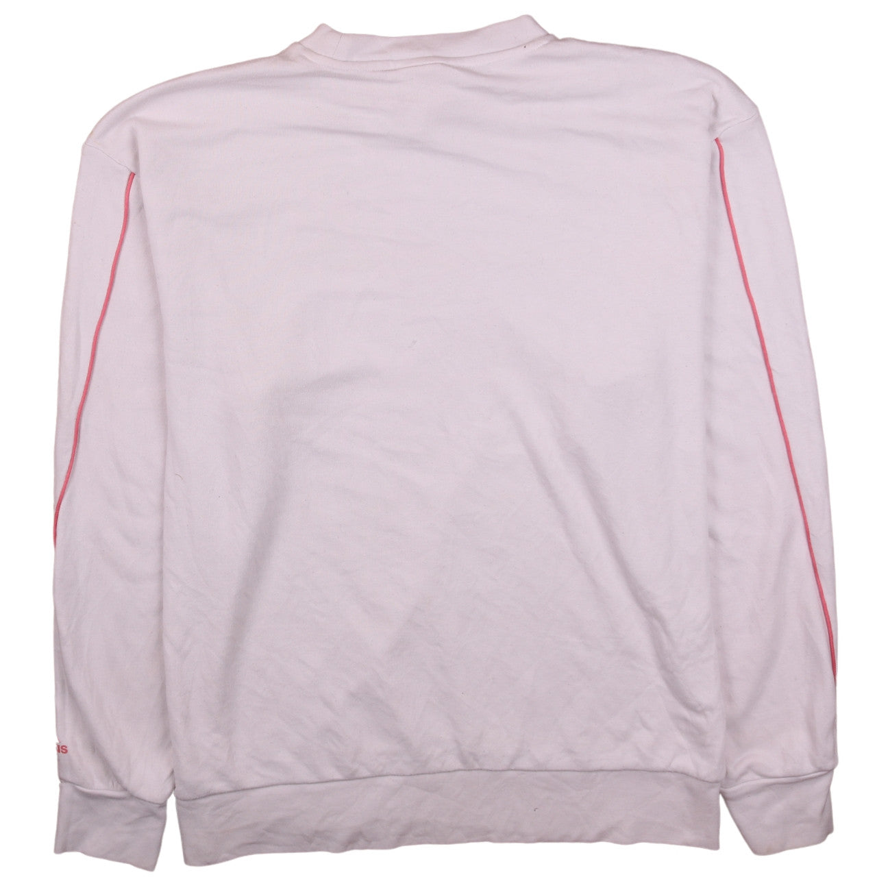 Womens UK Size L adidas Pink Pullover Sweatshirt