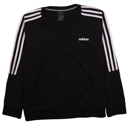 Womens UK Size 20 adidas Black Pullover Sweatshirt