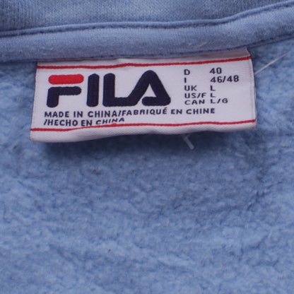 Mens UK Size L FILA Multicoloured 1/2 Zip Sweatshirt