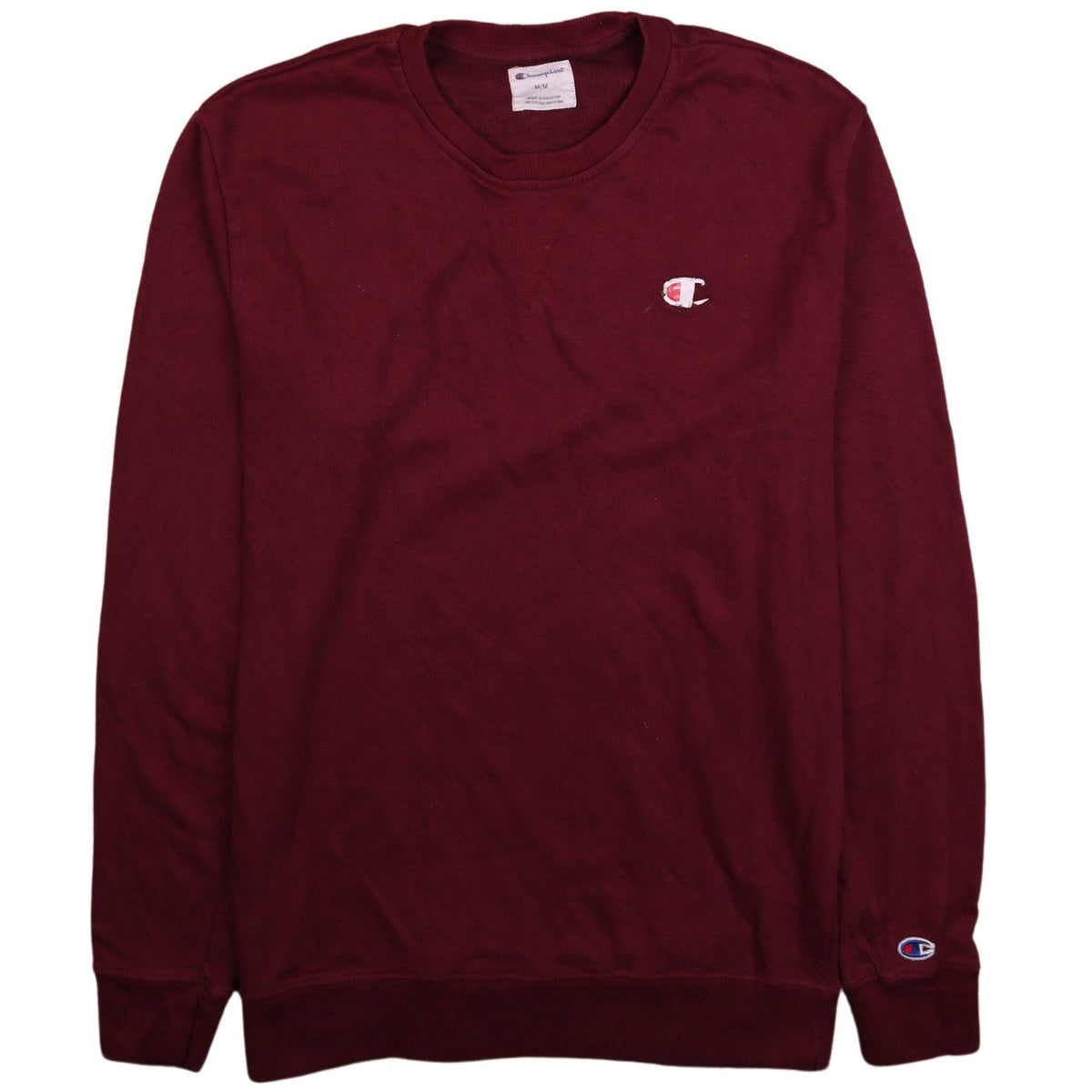 Mens UK Size M Champion Red Pullover Sweatshirt