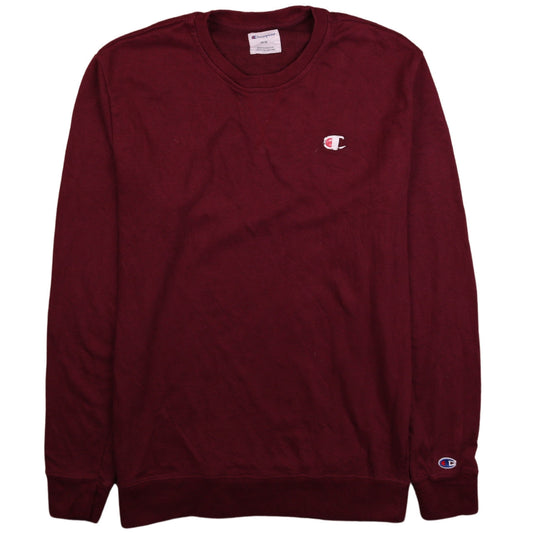 Mens UK Size M Champion Red Pullover Sweatshirt
