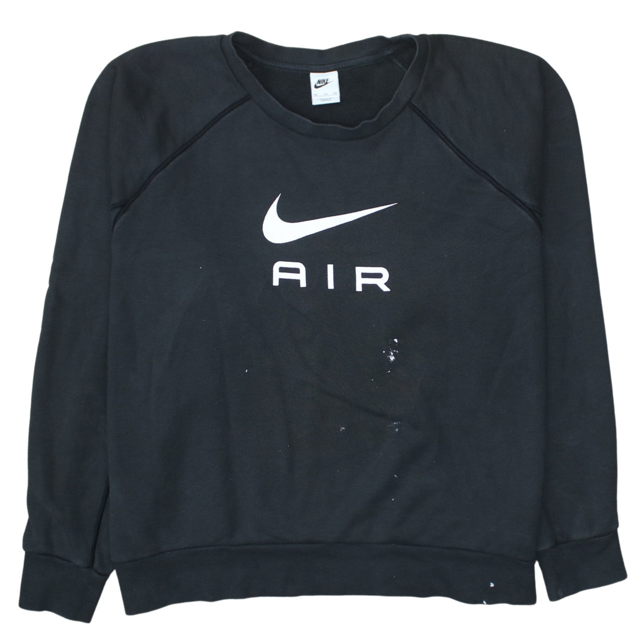 Mens UK Size M Nike Black Pullover Sweatshirt