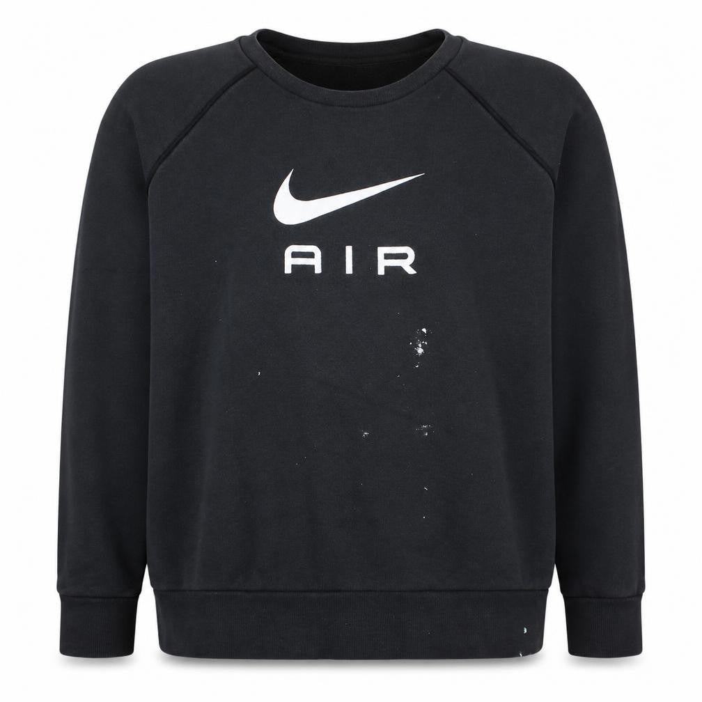 Mens UK Size M Nike Black Pullover Sweatshirt