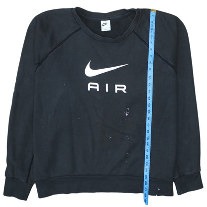 Mens UK Size M Nike Black Pullover Sweatshirt