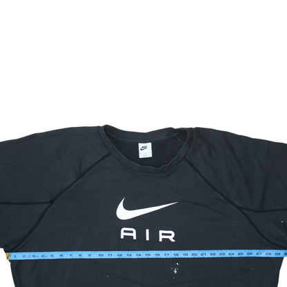 Mens UK Size M Nike Black Pullover Sweatshirt