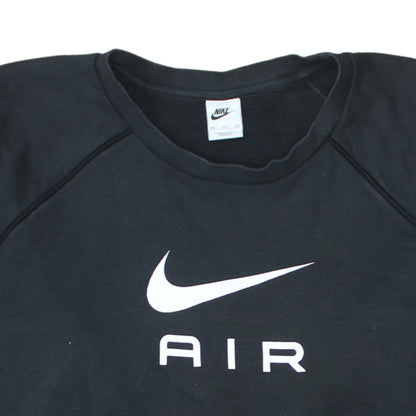 Mens UK Size M Nike Black Pullover Sweatshirt