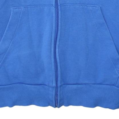Mens UK Size M PUMA Blue Full Zip Hoodie