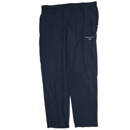 Reebok Men's Blue Windbreaker Track Trousers Size S