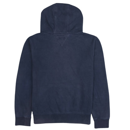 Tommy Hilfiger Boys Navy Blue Hoodie Size 164 Pullover Fleece Sweatshirt