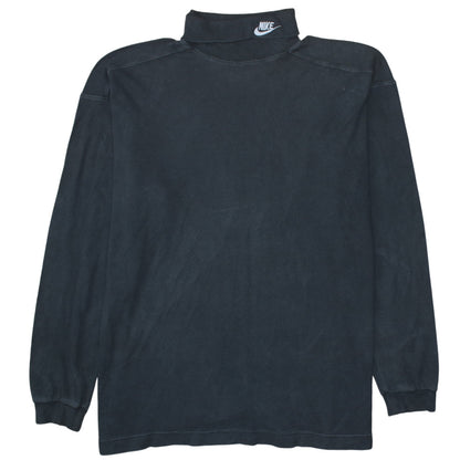 Mens UK Size 2XL Nike Black Pullover Sweatshirt