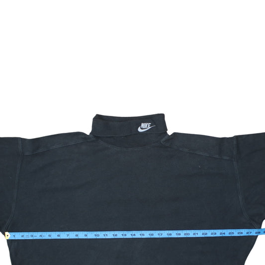 Mens UK Size 2XL Nike Black Pullover Sweatshirt