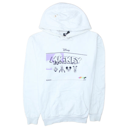 Mens UK Size 2XL Disney White Pullover Hoodie