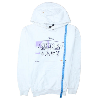 Mens UK Size 2XL Disney White Pullover Hoodie