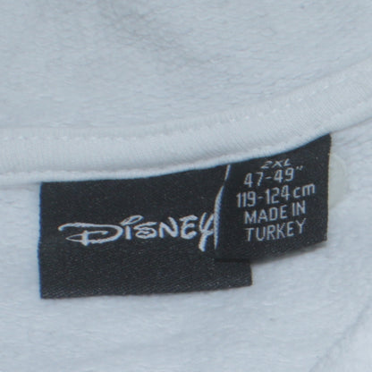 Mens UK Size 2XL Disney White Pullover Hoodie