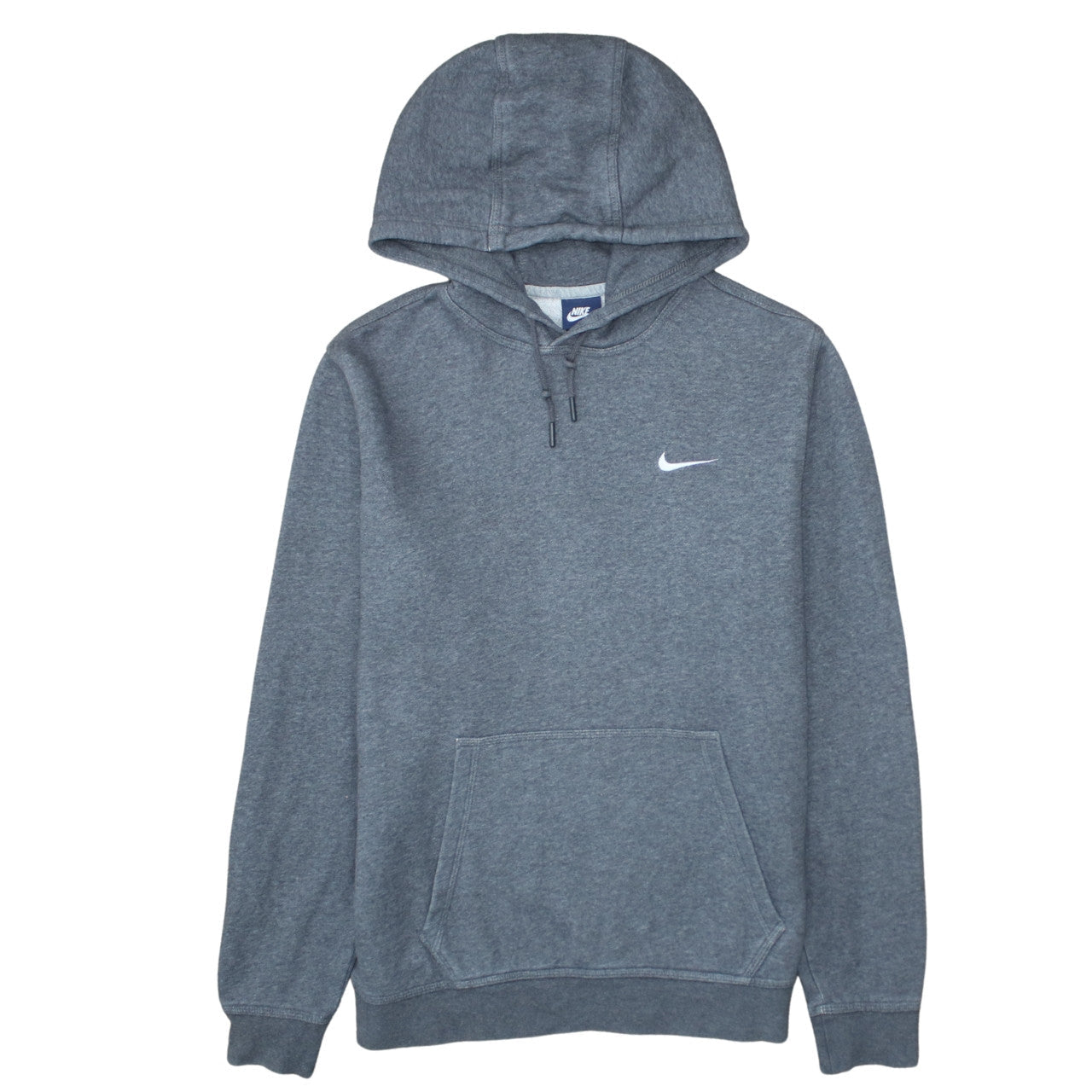 Mens UK Size L Nike Grey Pullover Hoodie