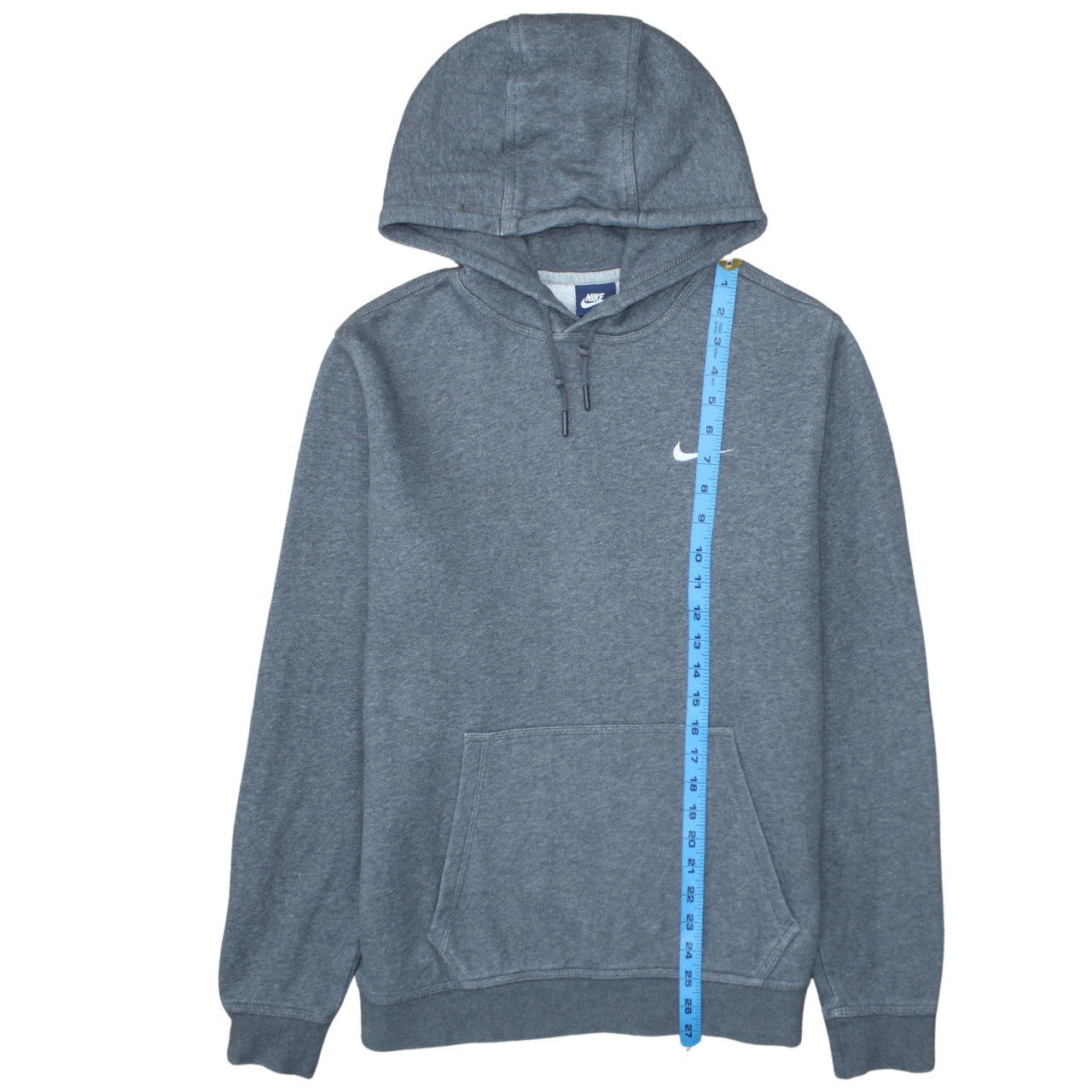 Mens UK Size L Nike Grey Pullover Hoodie