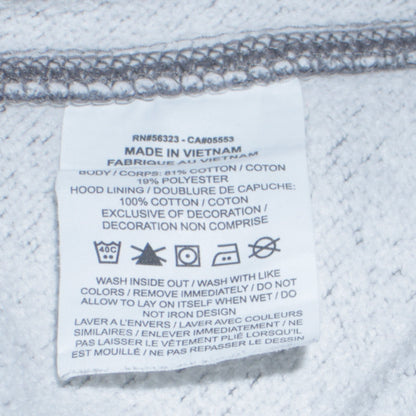 Mens UK Size L Nike Grey Pullover Hoodie