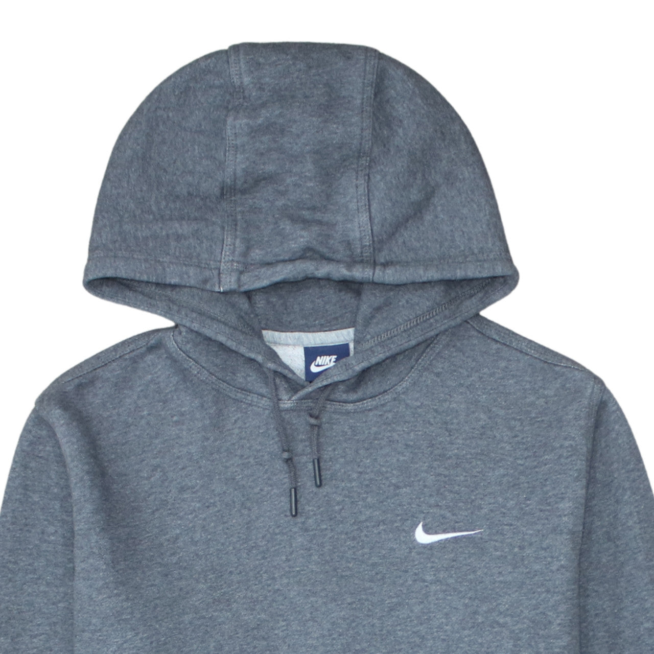 Mens UK Size L Nike Grey Pullover Hoodie
