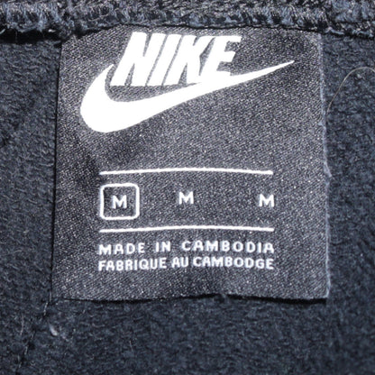 Nike Men Black Sweatpants Fleece Regular Fit Tapered Joggers M