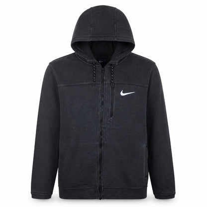 Mens UK Size M Nike Black Full Zip Hoodie