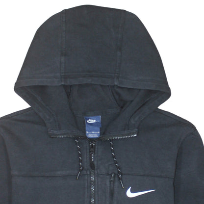 Mens UK Size M Nike Black Full Zip Hoodie