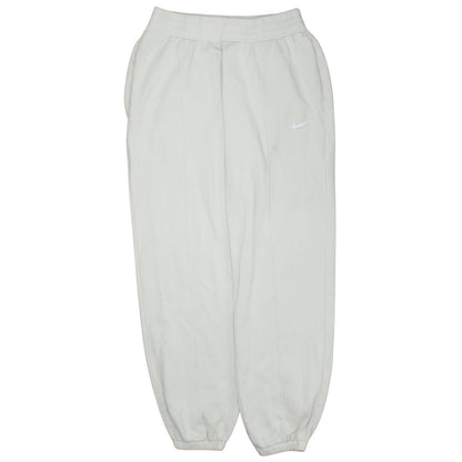 Womens UK Size S Nike Regular Fit Sweatpants White Trousers