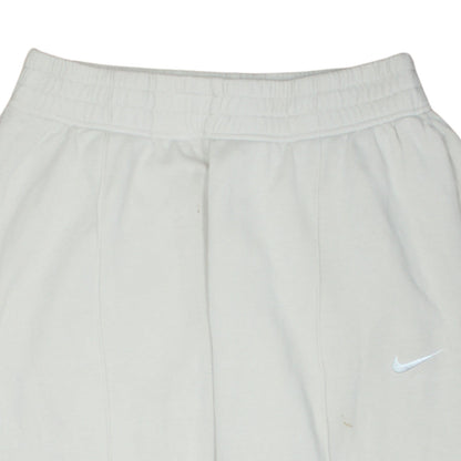 Womens UK Size S Nike Regular Fit Sweatpants White Trousers