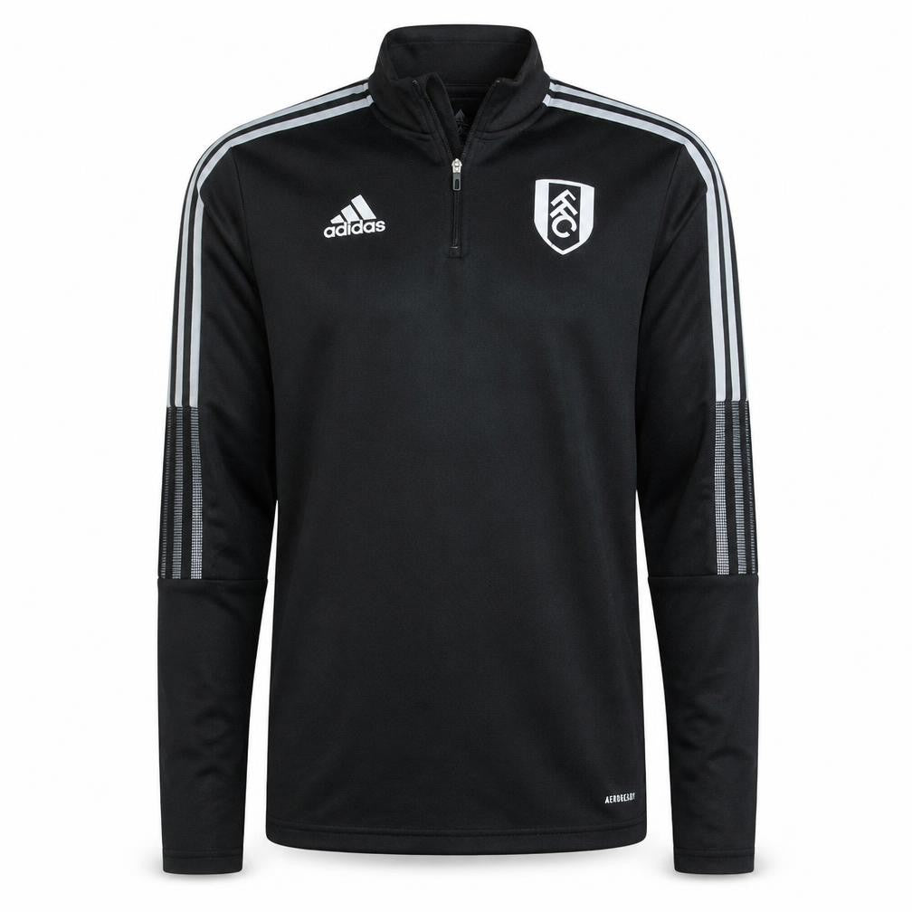 Mens UK Size S adidas Black 1/4 Zip Sweatshirt