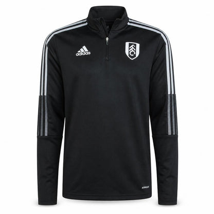 Mens UK Size S adidas Black 1/4 Zip Sweatshirt