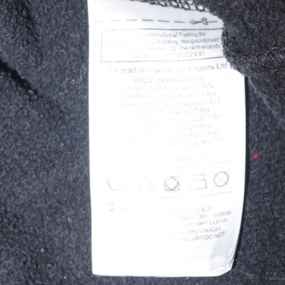 Mens UK Size M adidas Black Pullover Hoodie