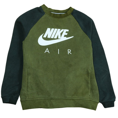 Mens UK Size S Nike Green Pullover Sweatshirt
