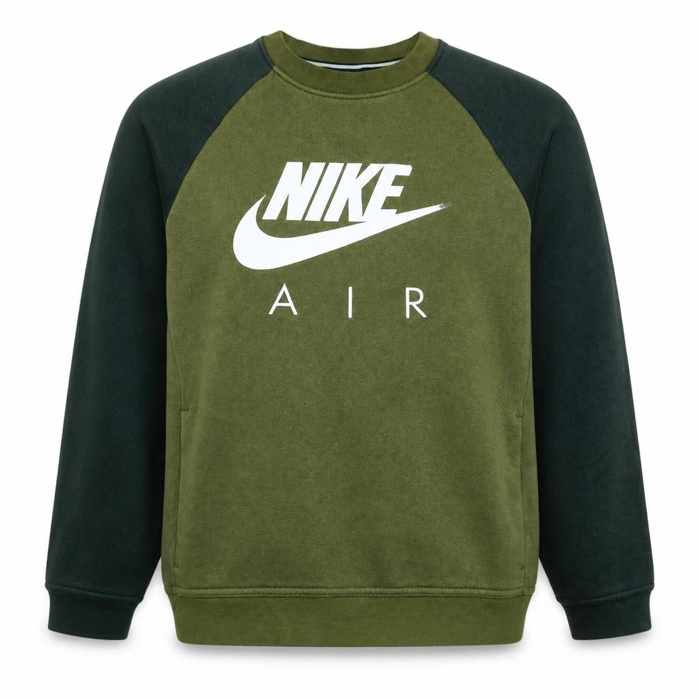Mens UK Size S Nike Green Pullover Sweatshirt