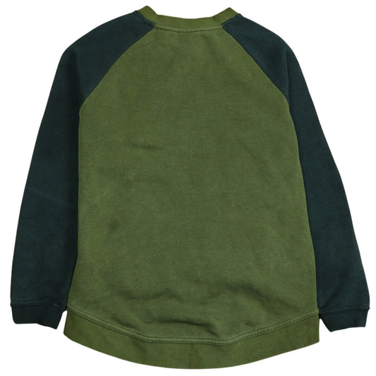 Mens UK Size S Nike Green Pullover Sweatshirt