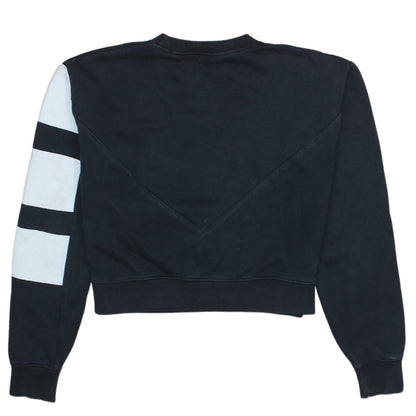 Womens UK Size 10 adidas Black Pullover Sweatshirt