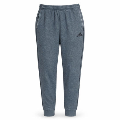 Adidas Men Grey Jogger Sweatpants L Tapered Cotton Blend