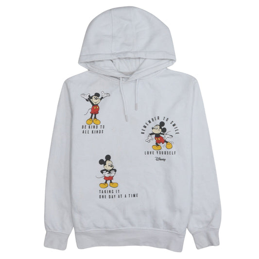 Womens UK Size XS Disney White Pullover Hoodie