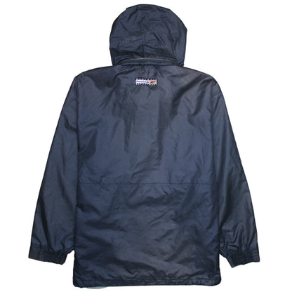 Mens UK Size L Reebok Blue Anorak Coat
