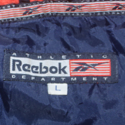 Mens UK Size L Reebok Blue Anorak Coat