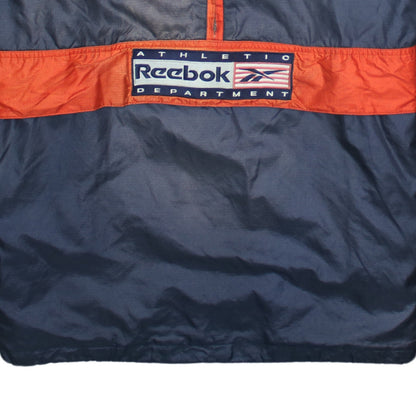 Mens UK Size L Reebok Blue Anorak Coat